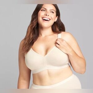 CACIQUE Unlined Full Coverage No Wire Bra